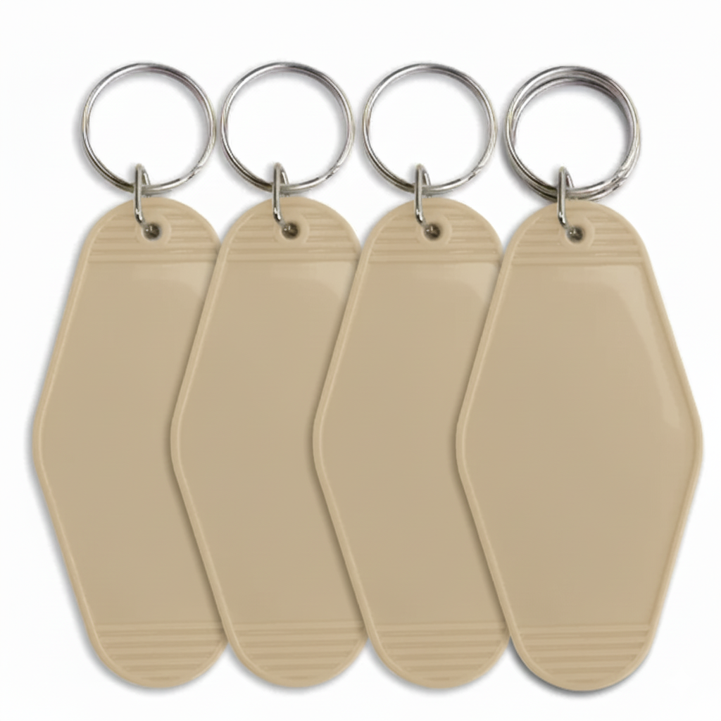 Acrylic Retro Engraved Keychain - Image 3