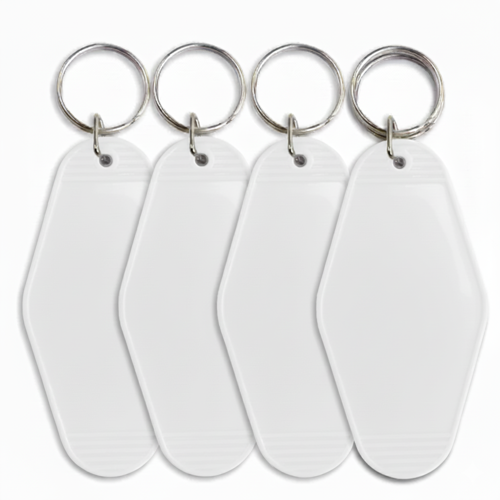 Acrylic Retro Engraved Keychain - Image 6